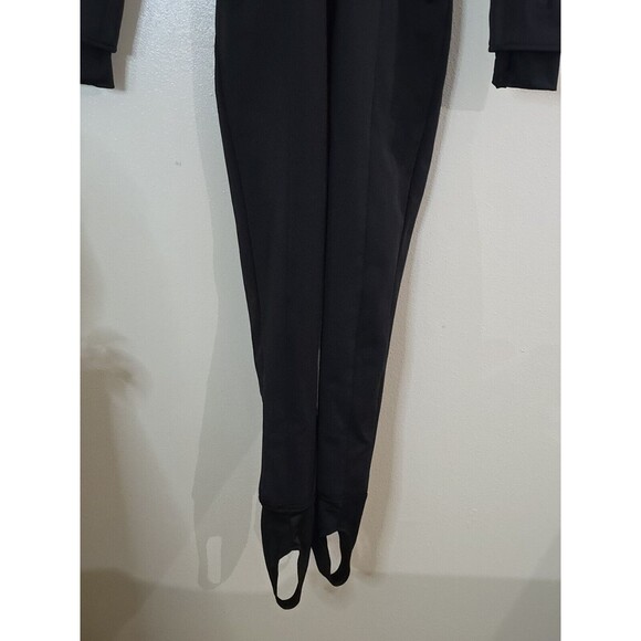 ASOS 4505 Ski & Snow Black Ski Suit Water Repellant Skinny Leg Belted Size 4 - Picture 7 of 16